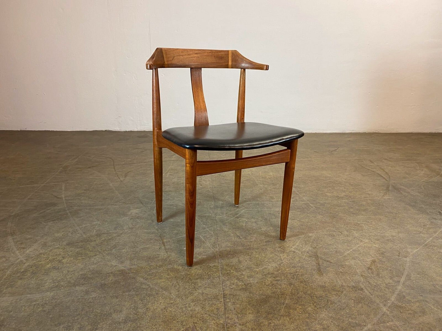 2er Set dänische Esszimmerstühle Teak Mid Century Vintage 60er Stuhl
