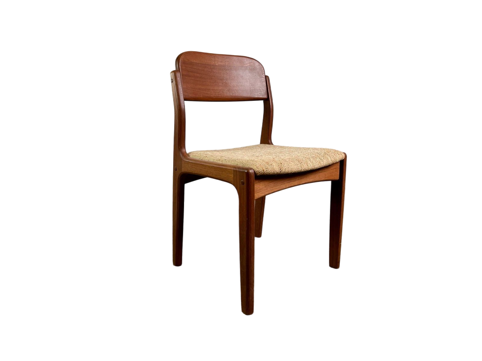 Stuhl Henning Kjaernulf Teak Mid Century Vintage