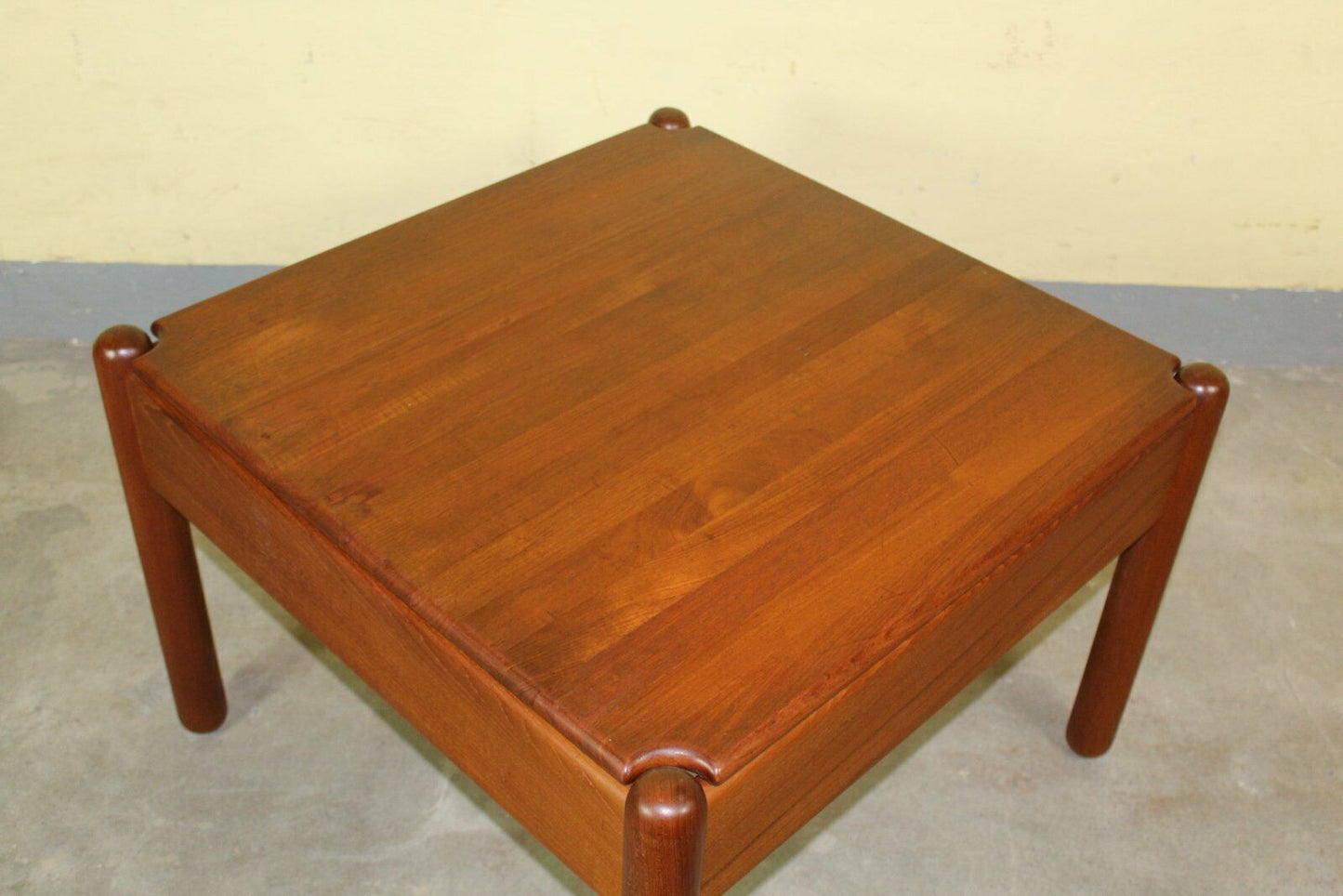 Teak Couchtisch 1960er 1970er Midcentury Vintage Tisch