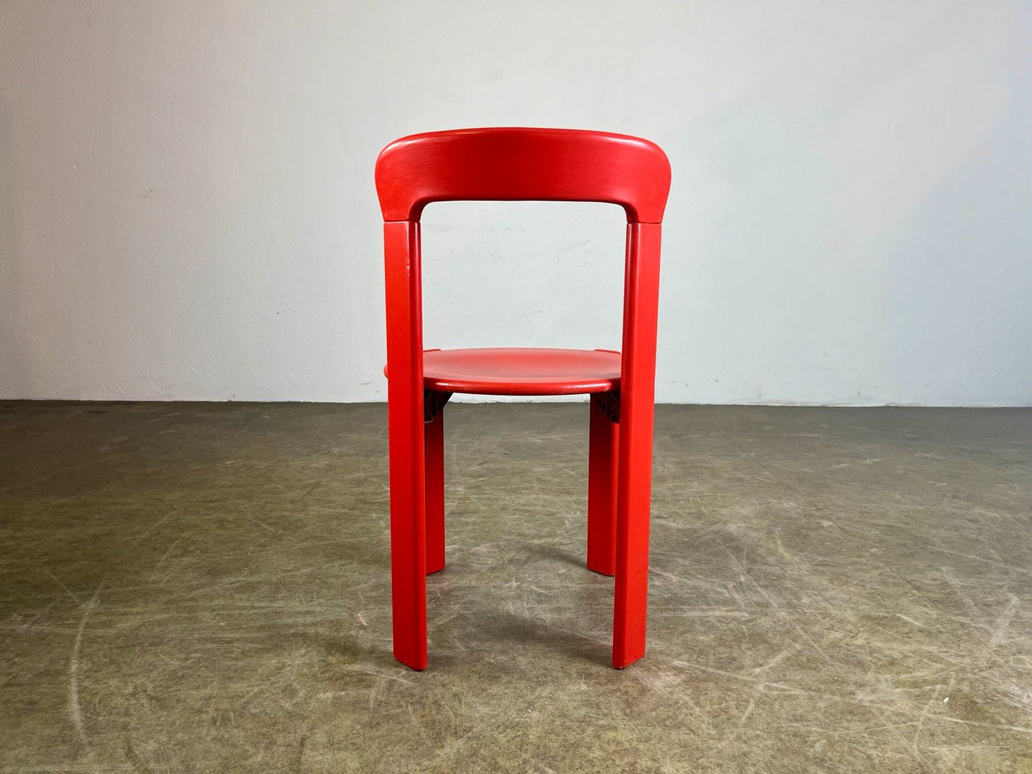 6er Set Vintage Stühle LACKIERT Bruno Rey Kusch & Co 1970er Design