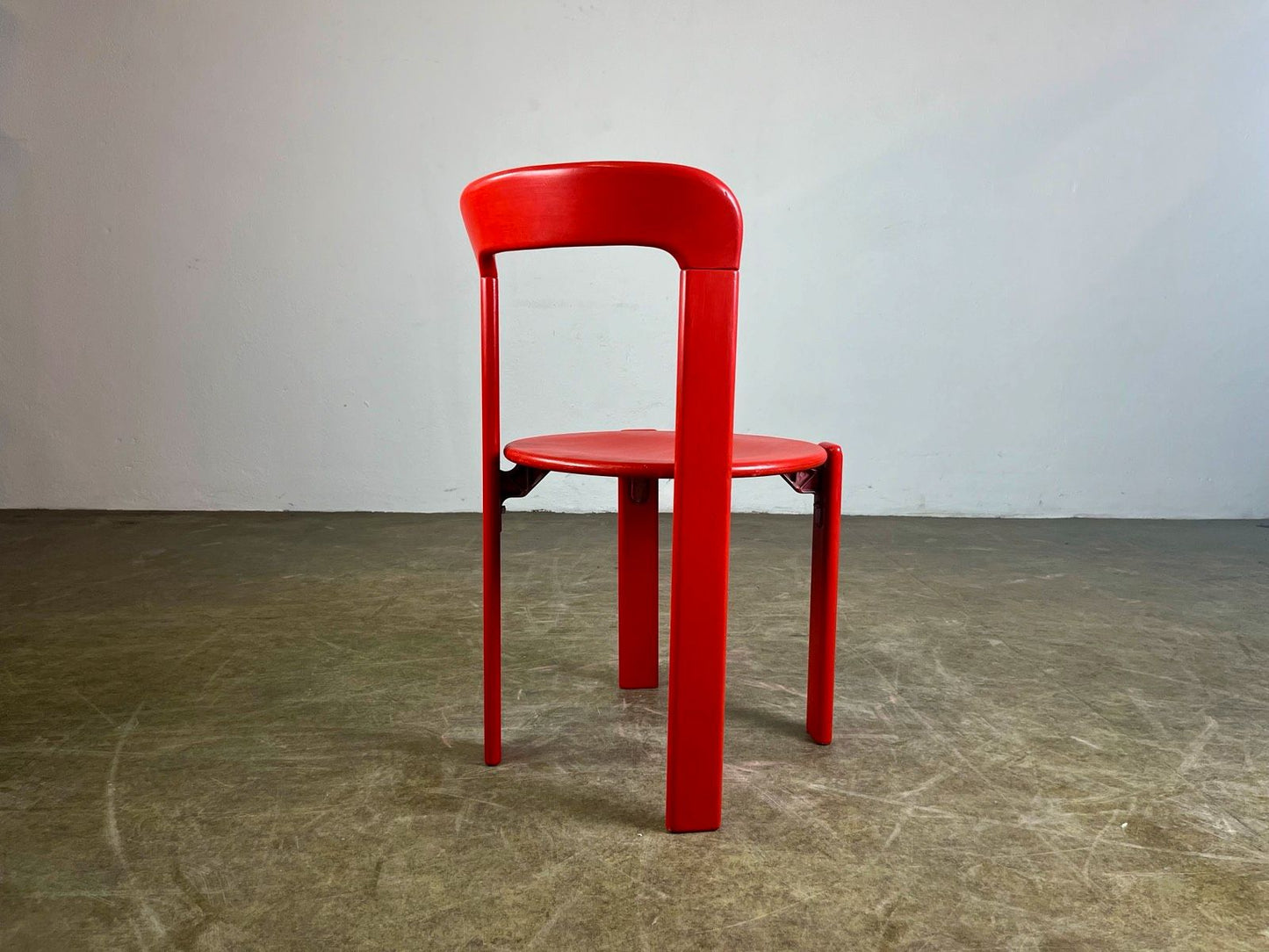 2er Set Vintage Stühle LACKIERT Bruno Rey Kusch & Co 1970er Design
