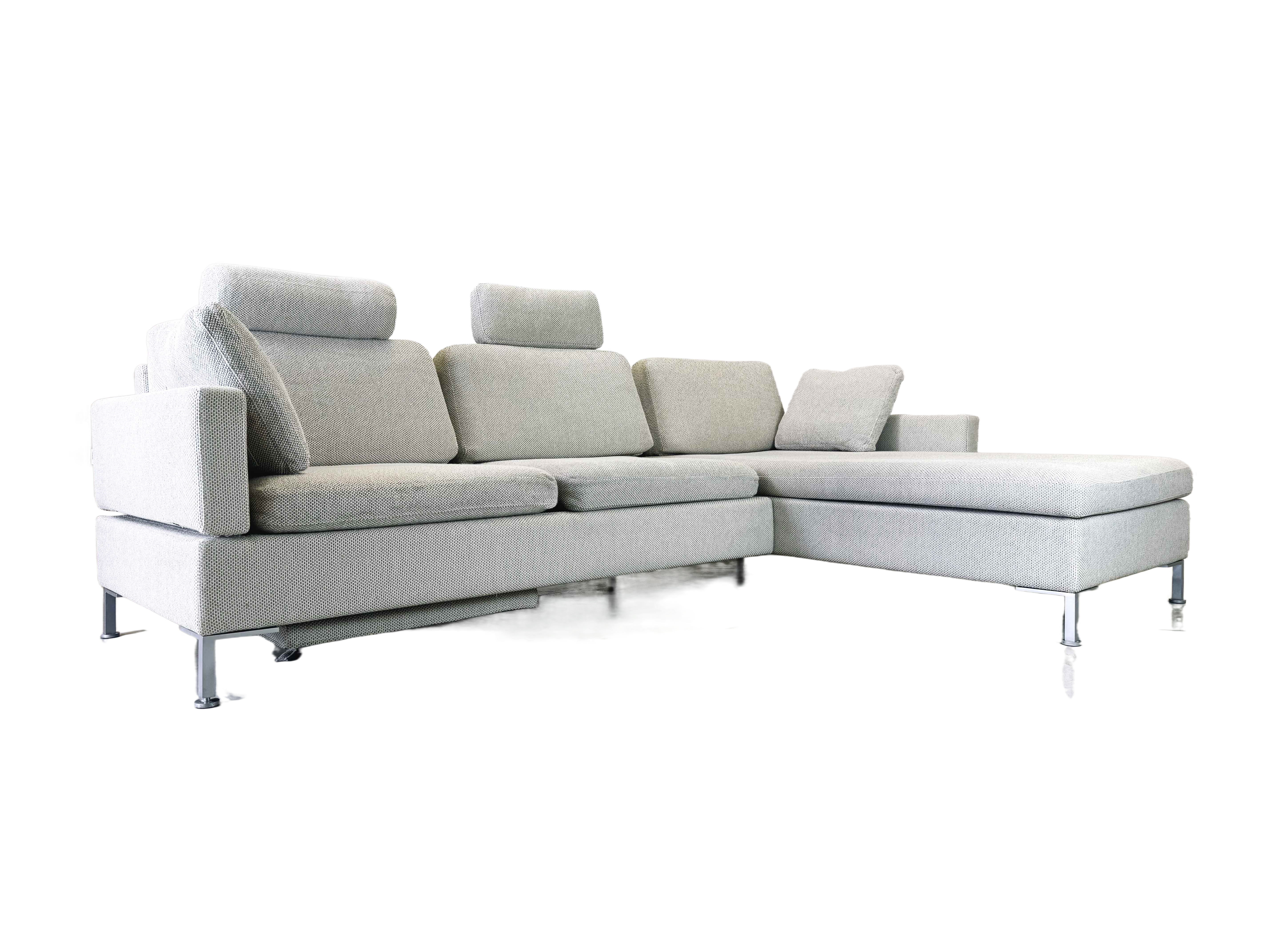 Ecksofa Brühl Alba Sofa Couch mit Recammiere