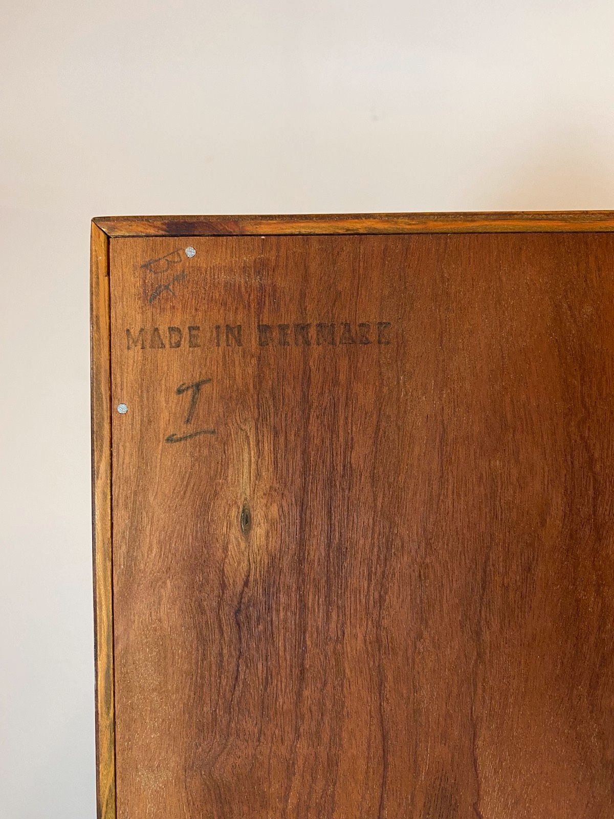 Dänischer Sekretär Teak Mid Century Borge Mogensen Vintage Schreibtisch 60er